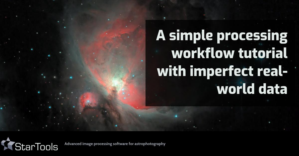 Tutorial videos: A simple processing workflow tutorial with imperfect ...