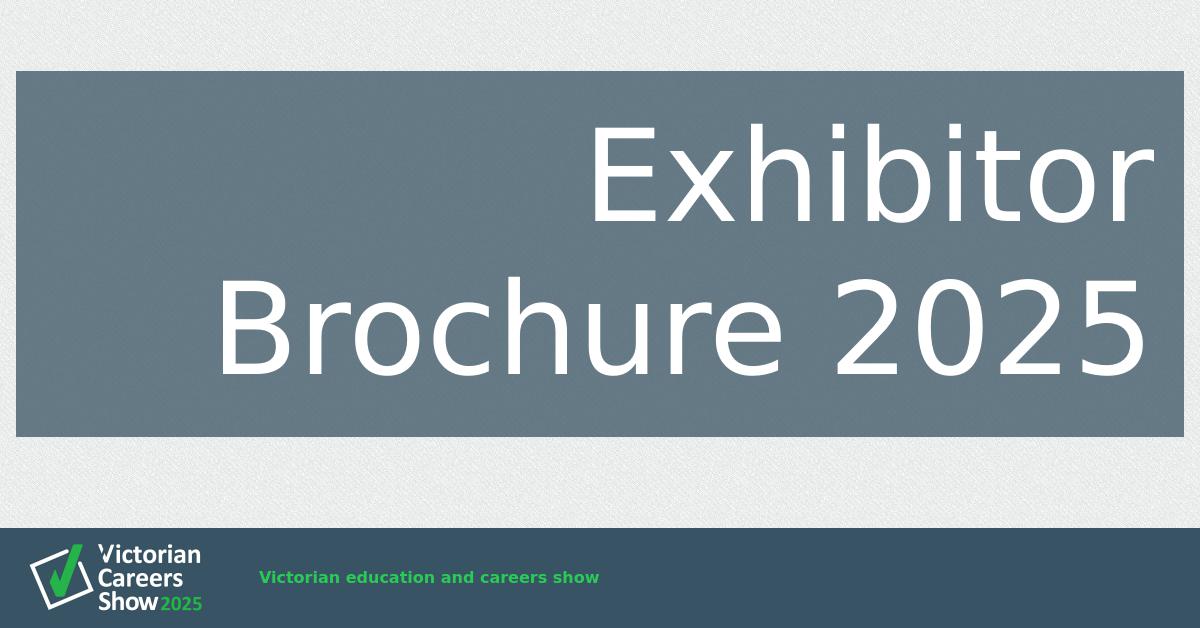 To Exhibit Exhibitor Brochure 2025