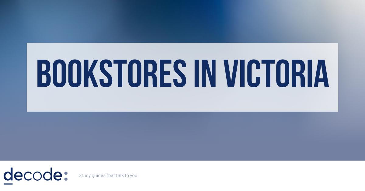 Decode Bookstores In Victoria