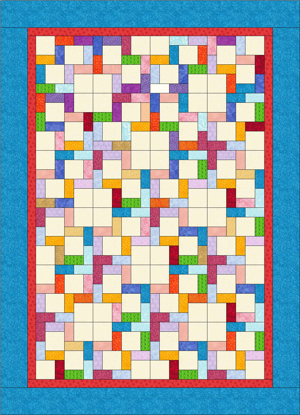 Quilt Sizes Cross Roads Quiltpattern