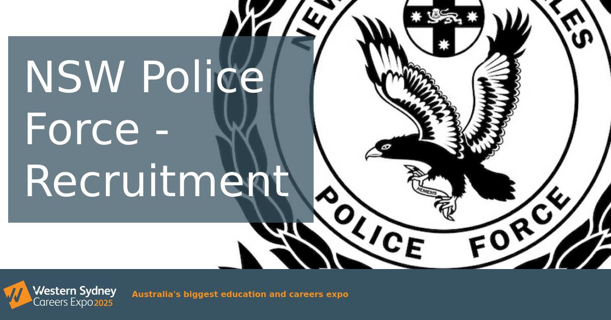 NSW Police Force - Recruitment